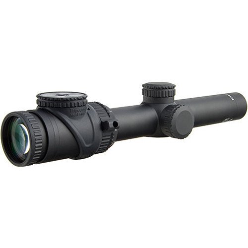 Trijicon 1-6x24 AccuPoint Riflescope (Green Mill-Dot Crosshair Reticle, Matte Black)