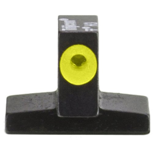Trijicon HD XR Front Iron Sight for FNH 45 Pistols (Yellow Outline Disk, Matte Black)