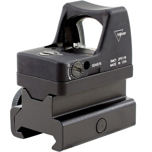 Trijicon RM01 RMR Type 2 LED Reflex Sight with RM34 Mount (3.25 MOA Red Dot, Matte Black) - Image 2