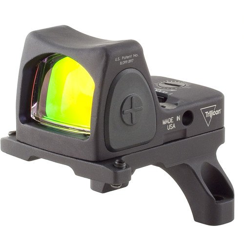 Trijicon RM06 RMR Type 2 Adjustable LED Reflex Sight with RM35 Mount (3.25 MOA Red Dot, Matte Black)