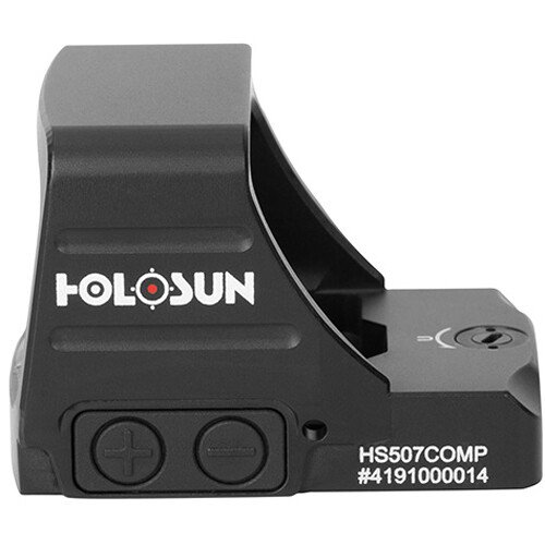 Holosun HE507COMP-GR Open Reflex Sight with Competition Reticle System (Red) - Image 3