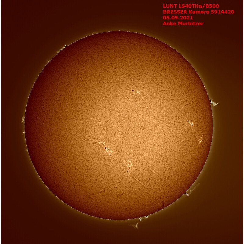 Lunt Solar ST 40/400 LS40T Ha B500 Solar Telescope - Image 2