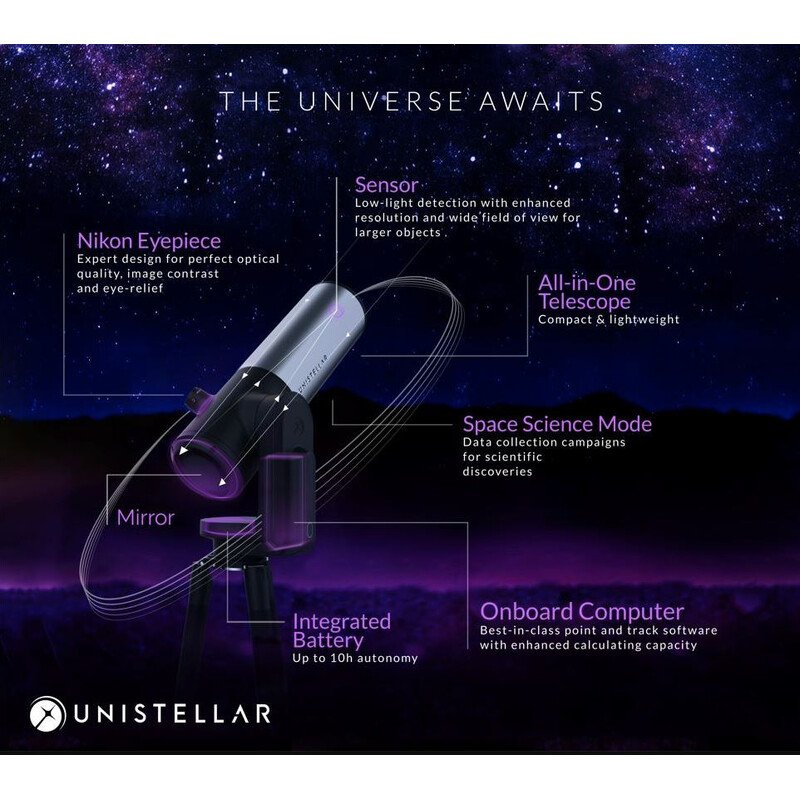 Unistellar eVscope 2 N 114/450 - Image 2